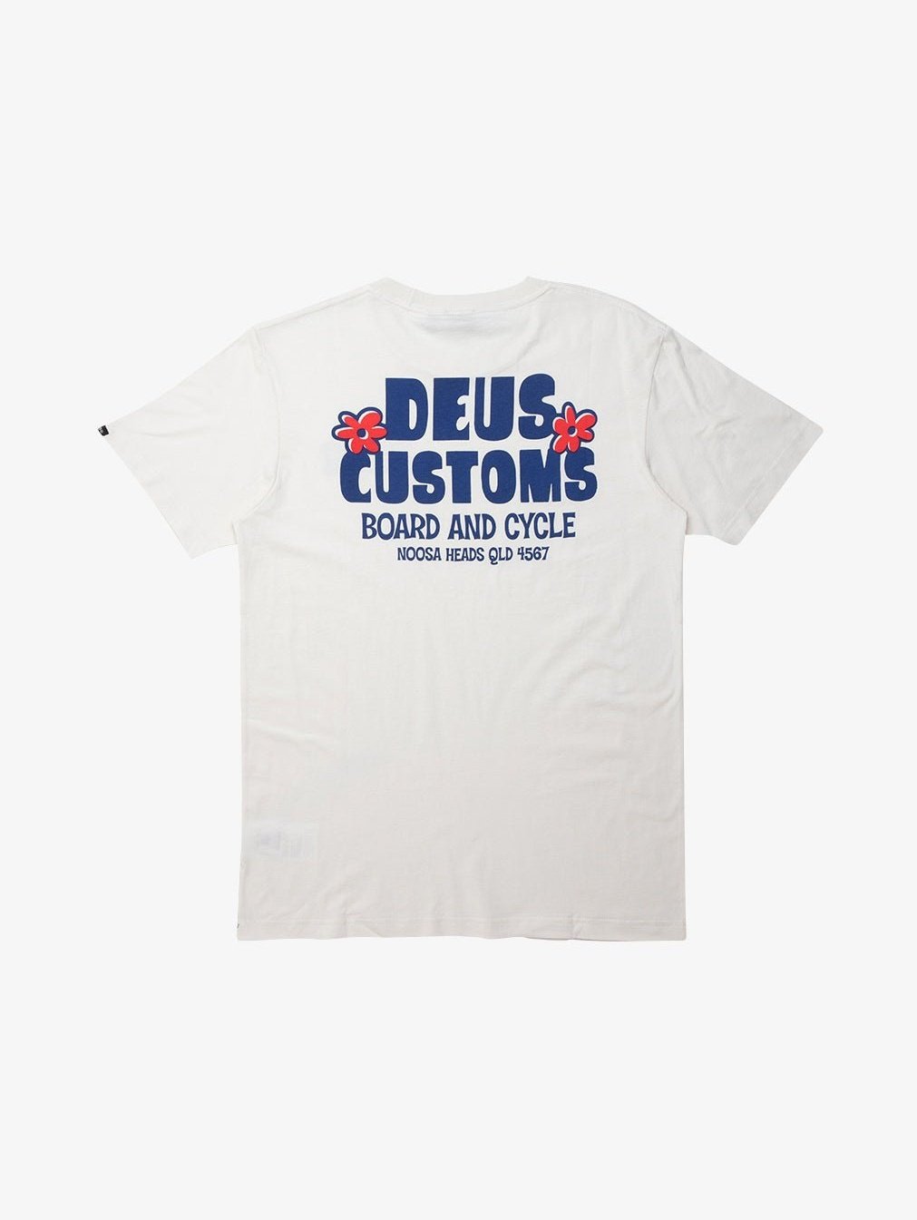 Deus Mens Drifter T-Shirt Vintage White DMS2011411D.