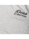 Deus Men's Venice Address T-Shirt Grey Marle DMS41065A.