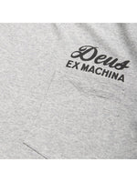 Deus Men's Venice Address T-Shirt Grey Marle DMS41065A.