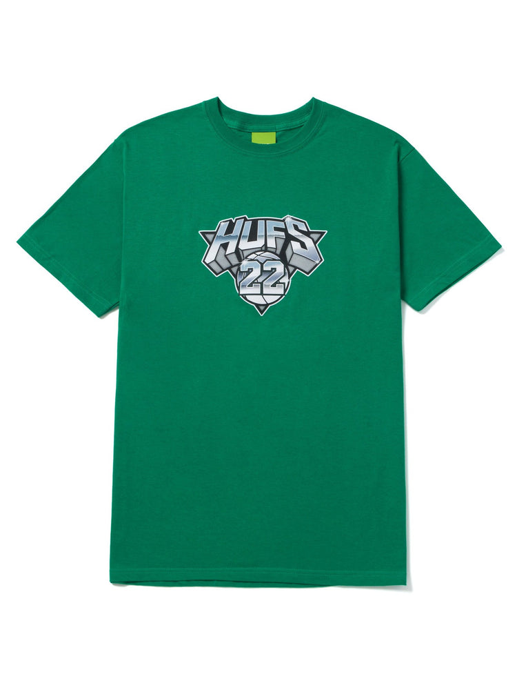 Huf Mens Eastern 2.0 Short Sleeve T-Shirt Kelly Green TS01755.