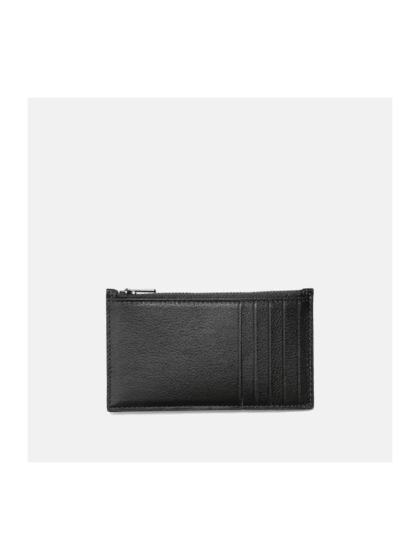 Coach card case online black