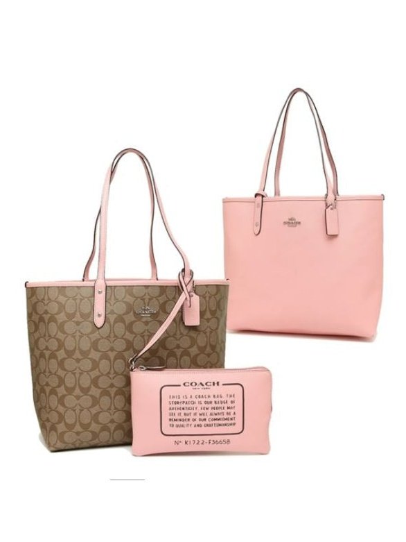 Pale pink coach bag Clearance