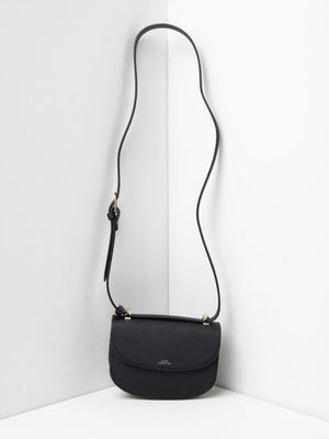 A.P.C. Women's Mini Geneve On Strap Crossbody Bag Lzz Noir F61415-PXBJQ.