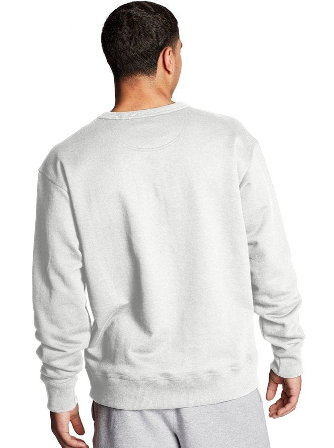 Powerblend Fleece Champion Crewneck Sweatshirt White Champion