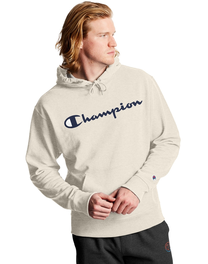 Champion - 9oz Hoodie - Grey Heather