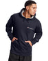 Champion Powerblend Fleece Hoodie Script Logo Navy GF89H Y08160 NYC.