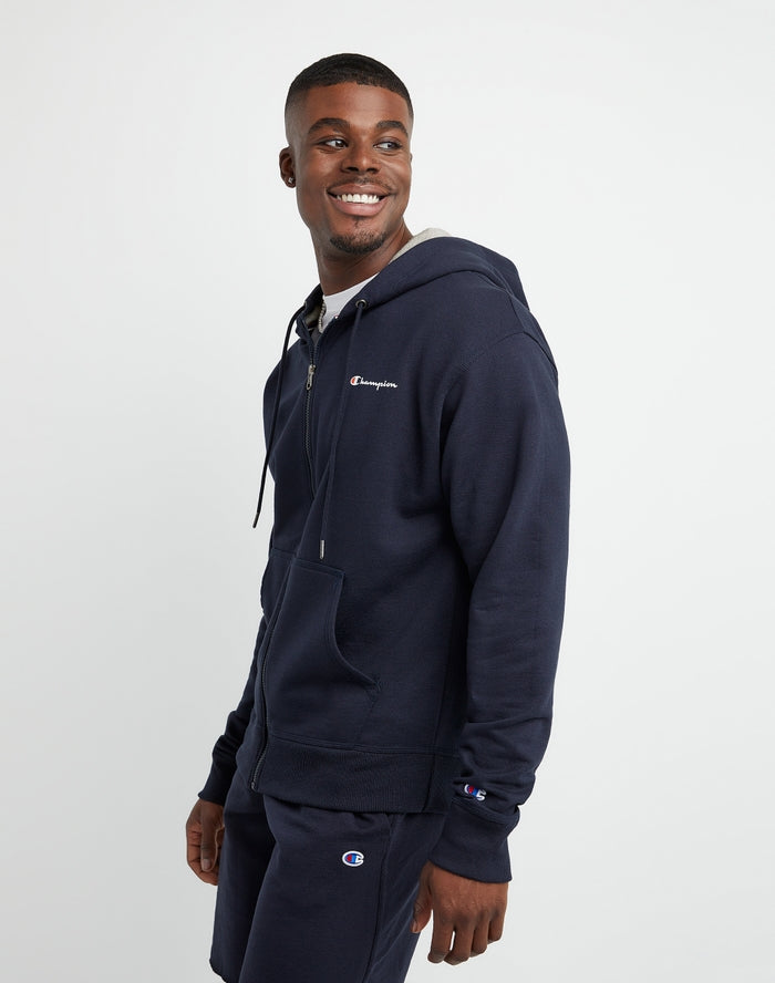 Champion powerblend script hoodie best sale