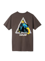 Huf Men's Ghost Rider TT T-Shirt Brown TS01903.