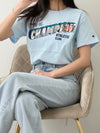 Champion Classic Graphic T-shirt Champion Greetings Refine Sky Blue GT23H 5860DA AJ0B
