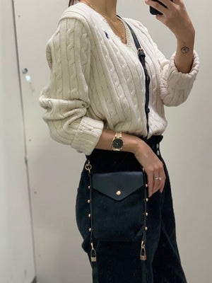 Jobber Women's Small Crossbody Bag Black HD3201.