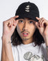 Champion Men's Disney's Mickey & Friends, Garment Washed Dad Hat, Disney's Mickey Mouse Black HH6523 592147 003 - APLAZE
