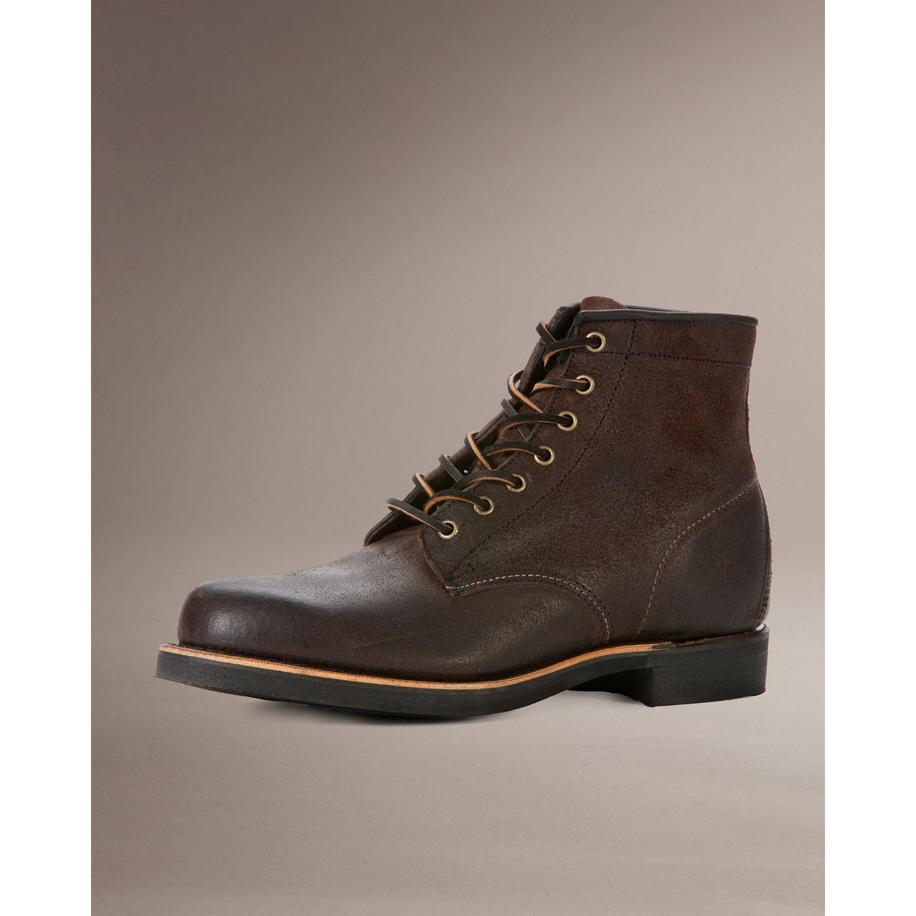 Frye 87053 ARKANSAS MID LACE BROWN.
