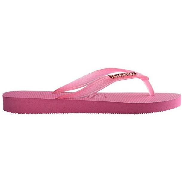 Havaianas Sandal Top Logo Metallic Rose 4127244.