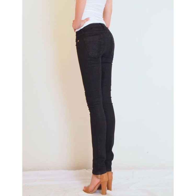 Robins Jean Lizard Black 0246-00037