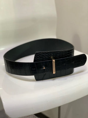 Jobber Women's Chunk Belt Black IW10001.