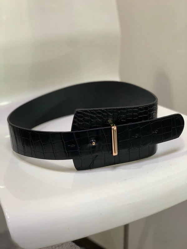 Jobber Women's Chunk Belt Black IW10001.
