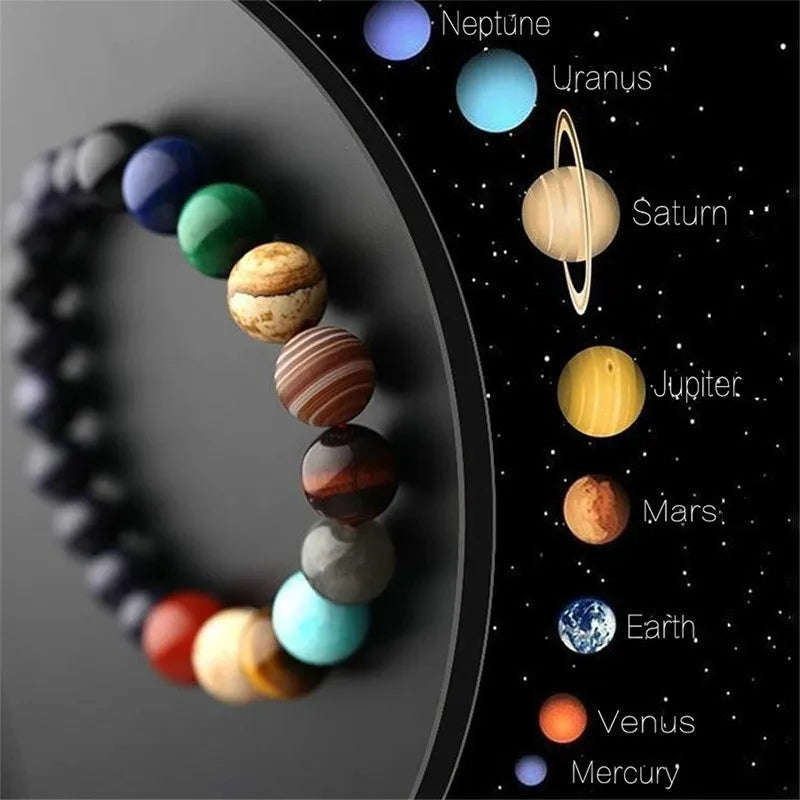 Colorful Natural Stone Bracelets Men - APLAZE