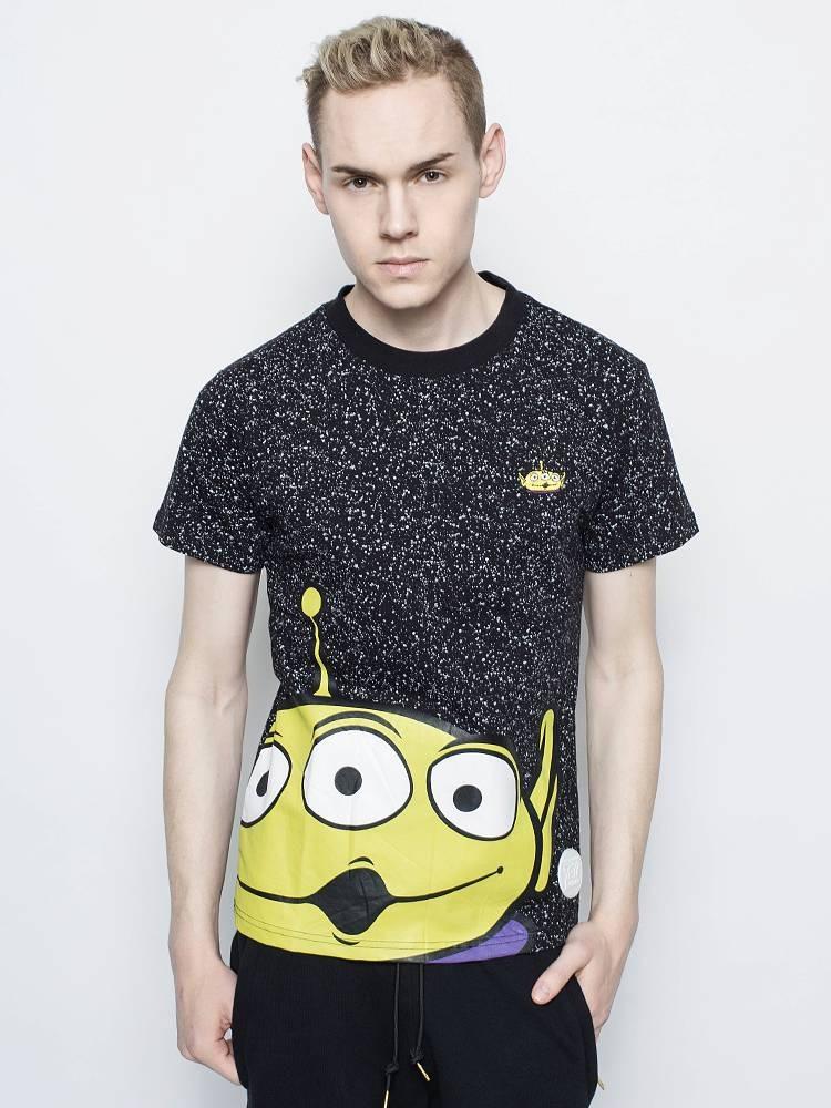 JOYRICH SPACE ALIEN T-SHIRT / BLACK 15-473-00703-BLK.