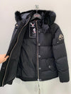 Moose Knuckles Ladies 3Q Jacket Black with Black Fur MK2229L3Q-291.