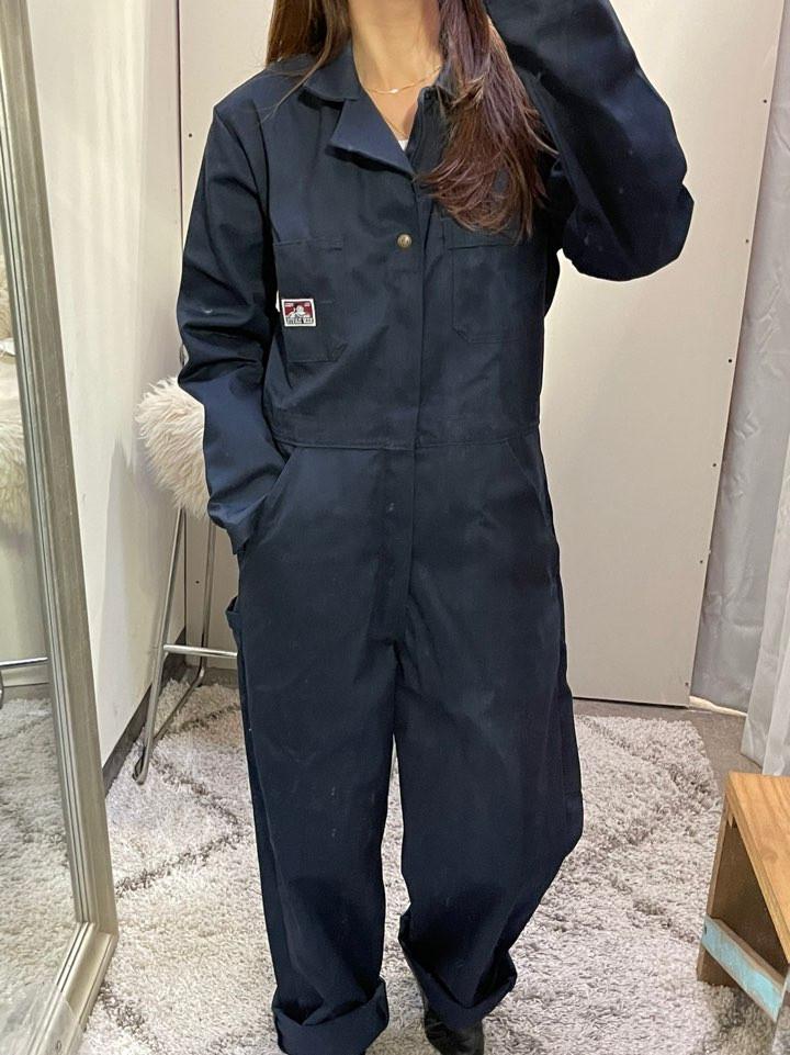 Ben Davis Men's Heavyweight Coveralls Navy 88.