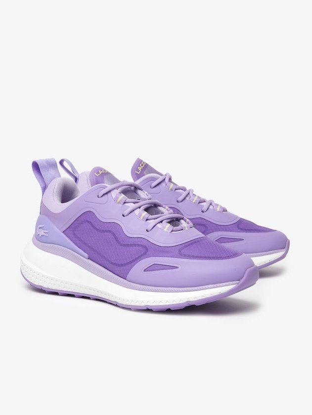Lacoste Women's Active 4851 Textile Trainers Purple/White 44SFA0085 84X.