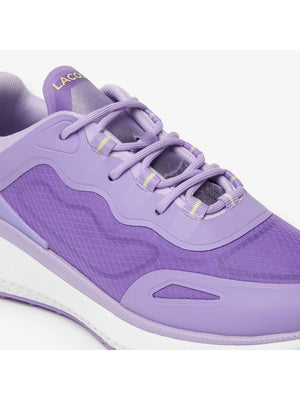 Lacoste Women's Active 4851 Textile Trainers Purple/White 44SFA0085 84X.