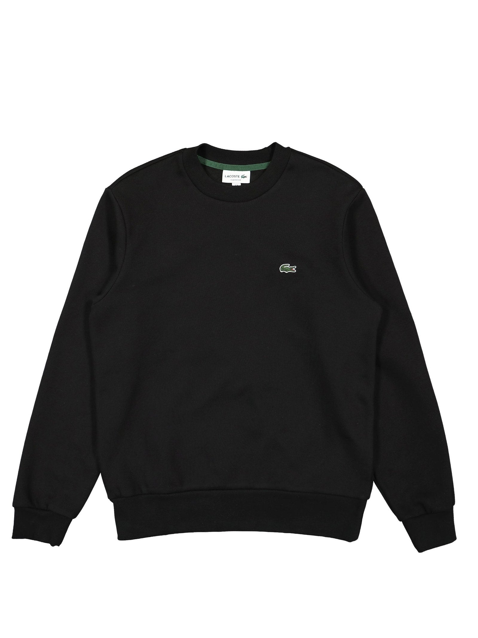 Lacoste Men's Organic Brushed Cotton Sweatshirt Black SH9608-51 031.