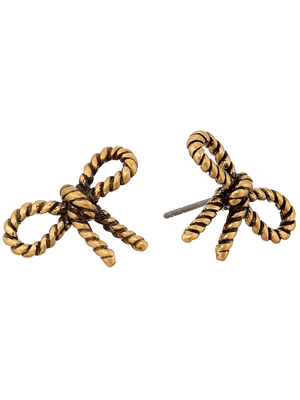 Marc Jacobs Women's Bow Rope Studs Antique Gold M0008668 795.