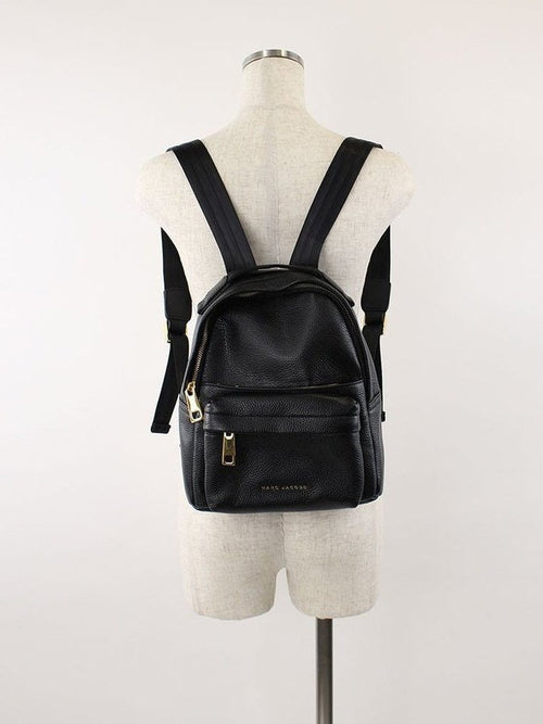 Marc+Jacobs+M0013560+Varsity+Pack+Small+Backpack+Leather+Sandstone
