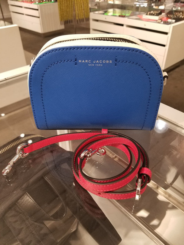 Marc Jacobs Commuter Crossbody Bag in Blue Sea