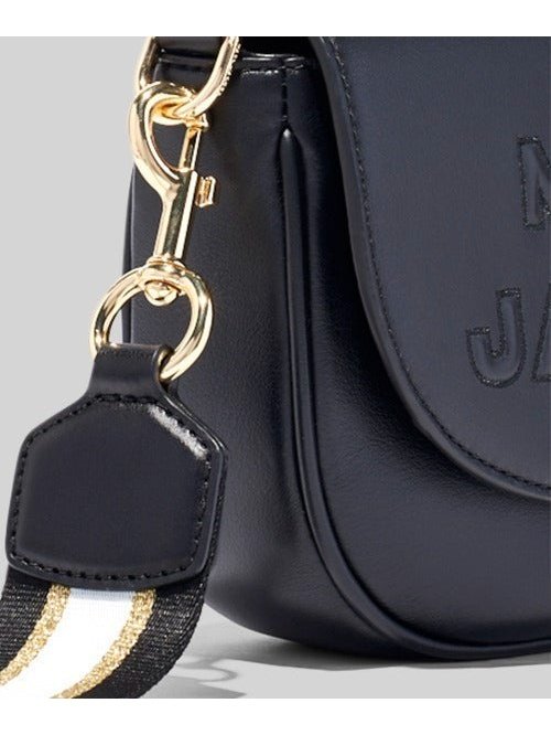 APLAZE  Marc Jacobs Women's Flash Saddle Crossbody Bag Black