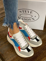 Steve Madden Women's Memory Color Block Sneakers Multi MEMO01S1.