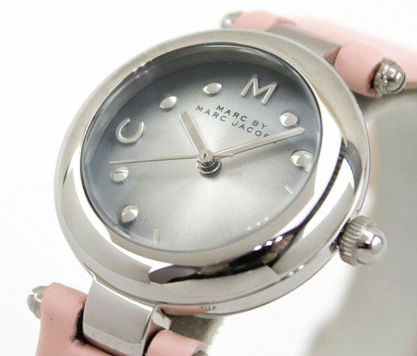 Marc Jacobs Women's Dotty Pink Leather Watch Pink MJ1412.
