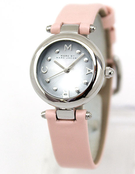 Marc Jacobs Women's Dotty Pink Leather Watch Pink MJ1412.