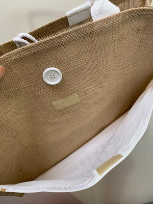 Jobber Hello Weekend Tote White/Beige MMA62636.