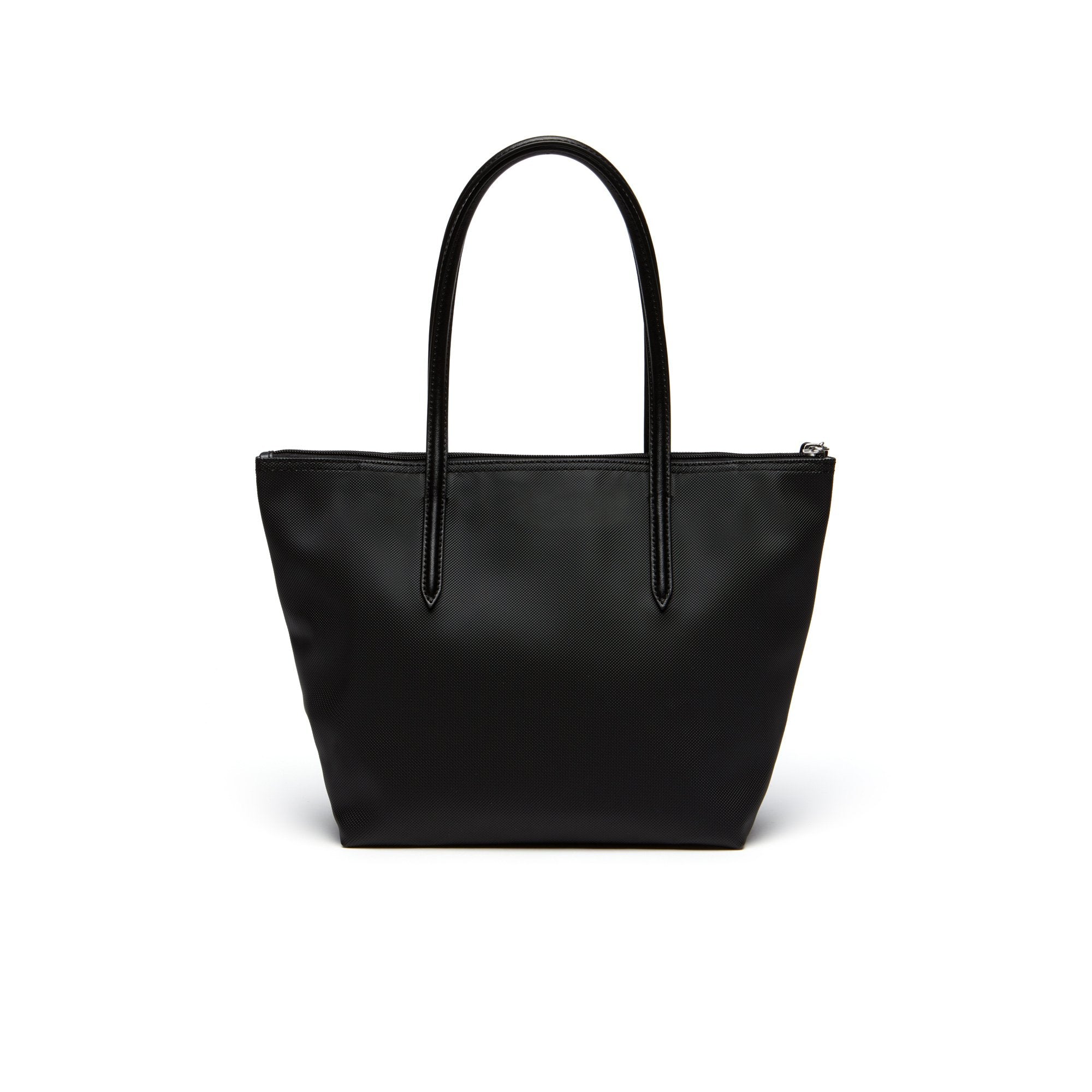 Lacoste L.12.12 Small Zip Tote Bag Black NF2037PO-000.