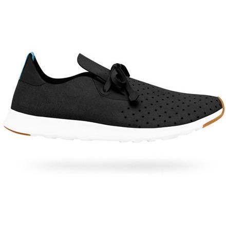 NATIVE  NATIVE Apollo Moc Sneaker in Jiffy Black Shell White.