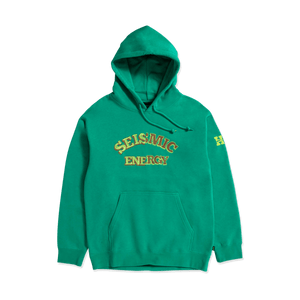 Huf Damaged Pullover Hoodie Emerald PF00568 - APLAZE