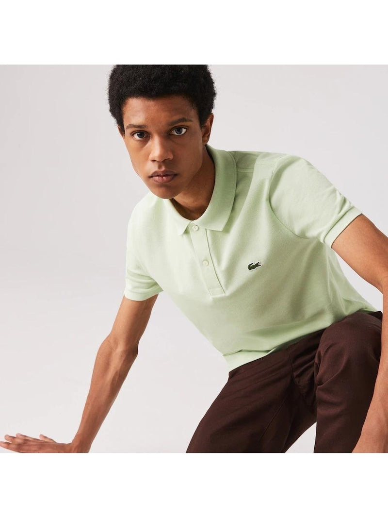 Men's petit pique slim fit polo shirt Clearance