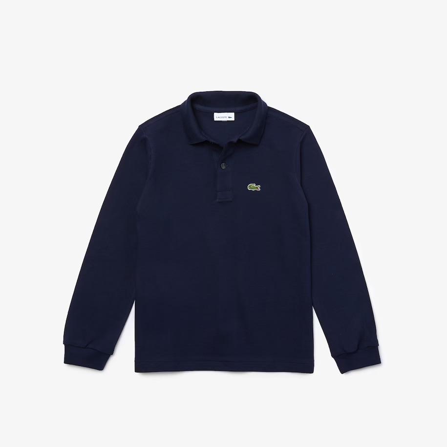 Lacoste Kid's Regular Fit Petit Pique Polo T-Shirts Navy Blue PJ8915-51 166.