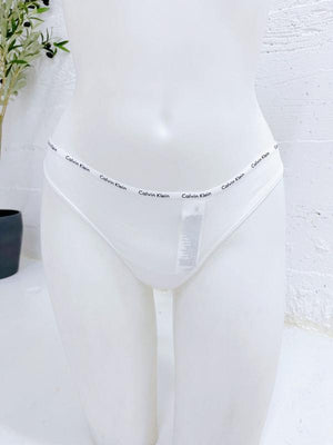 CK Calvin Klein Women's Thongs & G-Strings Panties Underwears Grey