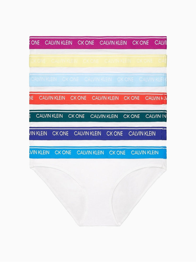 Calvin Klein Women's CK One 7-Pack Bikini White/Multi QF6575 900