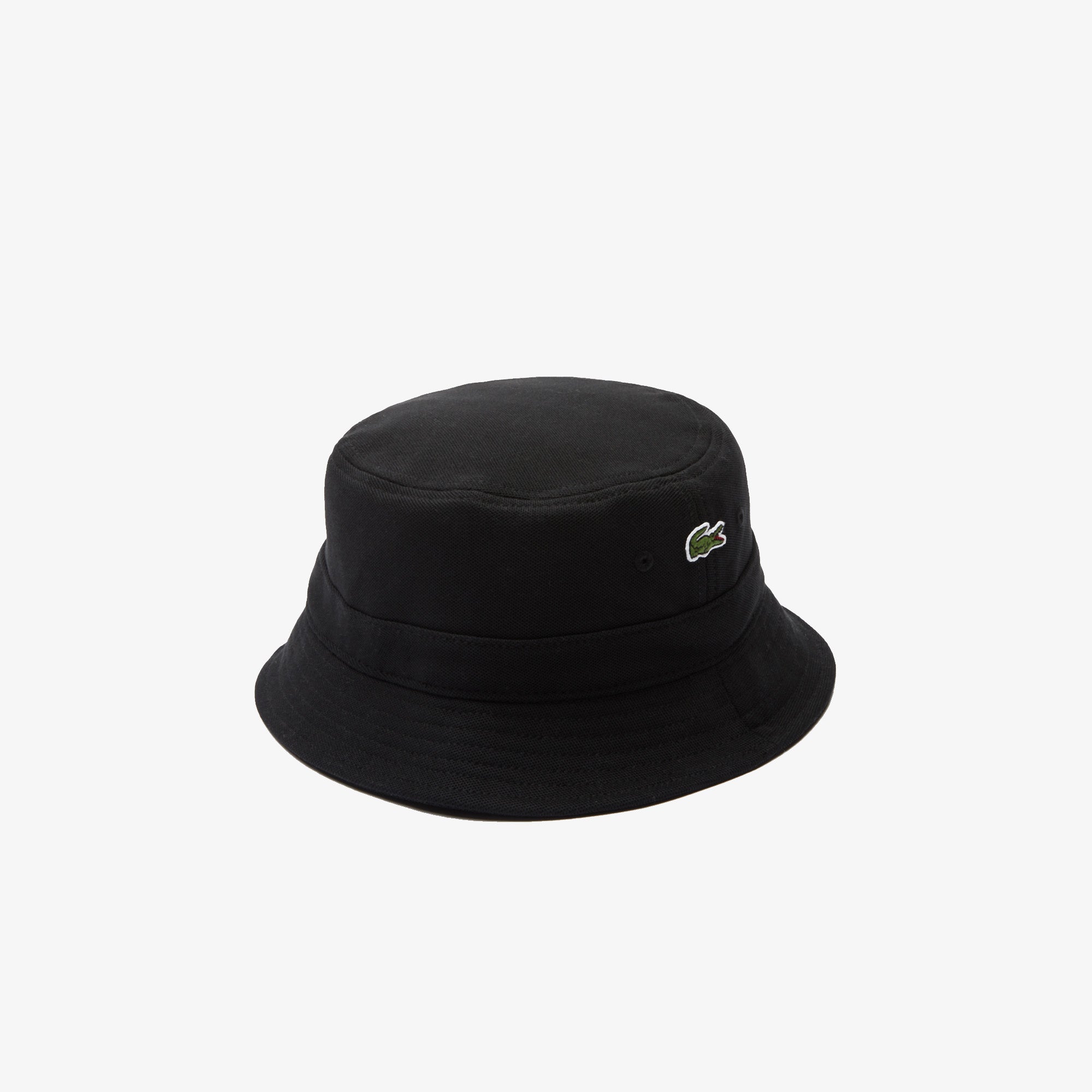 stakåndet plejeforældre by APLAZE | Lacoste Unisex Organic Cotton Bucket Hat Black RK2056 51 031
