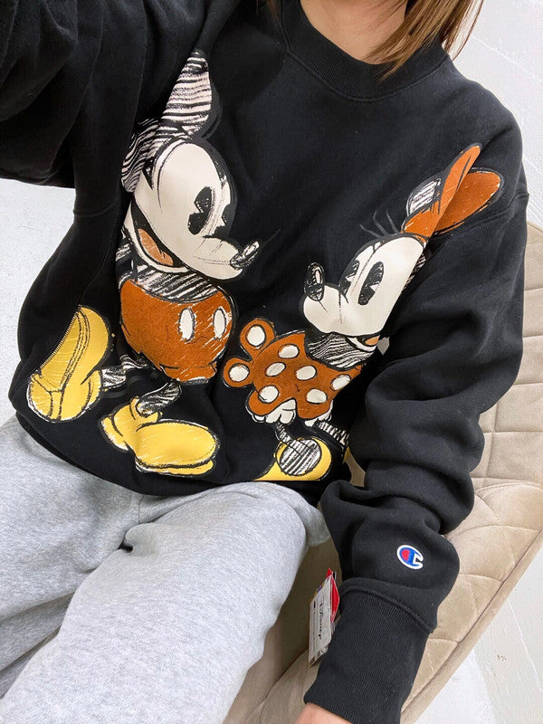 Champion Disney s Mickey Friends Reverse Weave Crew Sweatshirt