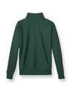 Champion Men's Reverse Weave Quarter Zip Embroidered C Logo Sweatshirt Dark Green S6873 549967 D8N.