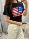 Rothco Colonial Betsy Ross Flag T-Shirt Black 2628.