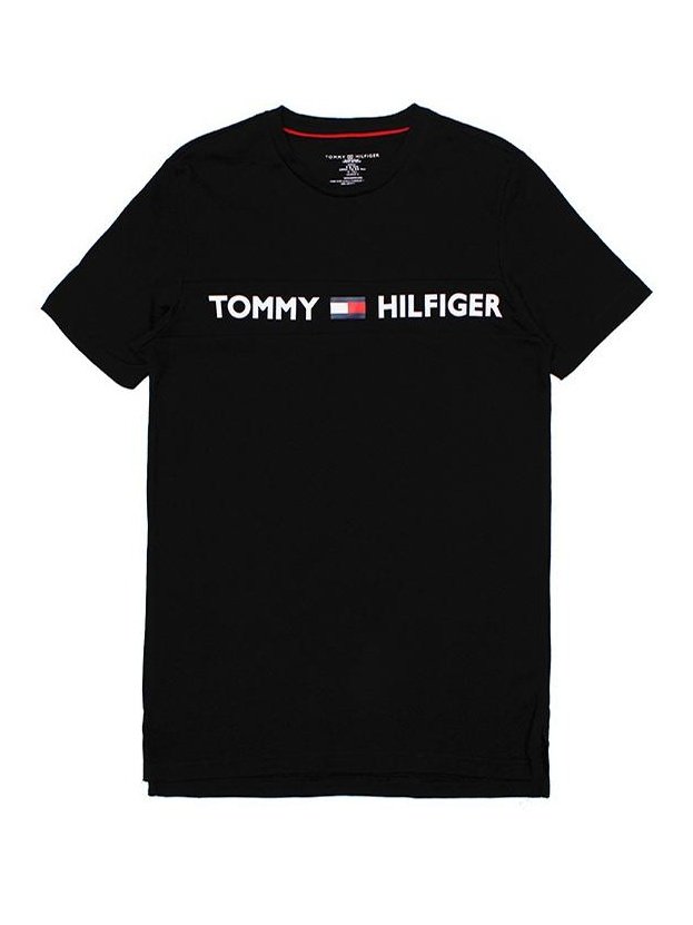Tommy Hilfiger Modern Essentials Crew T Shirt Black 09T3928 001.