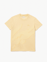 Lacoste Boys' Organic Cottonn Pique T-Shirt Yellow TJ3005-51 HBZ.