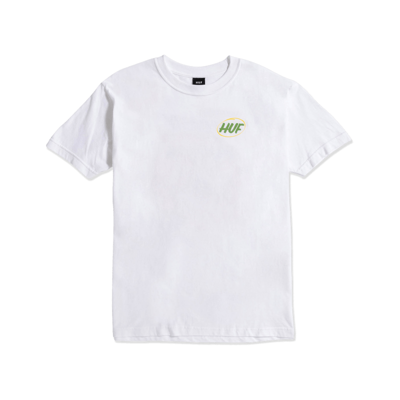 Huf Local Support Short Sleeves T-Shirt White TS01950