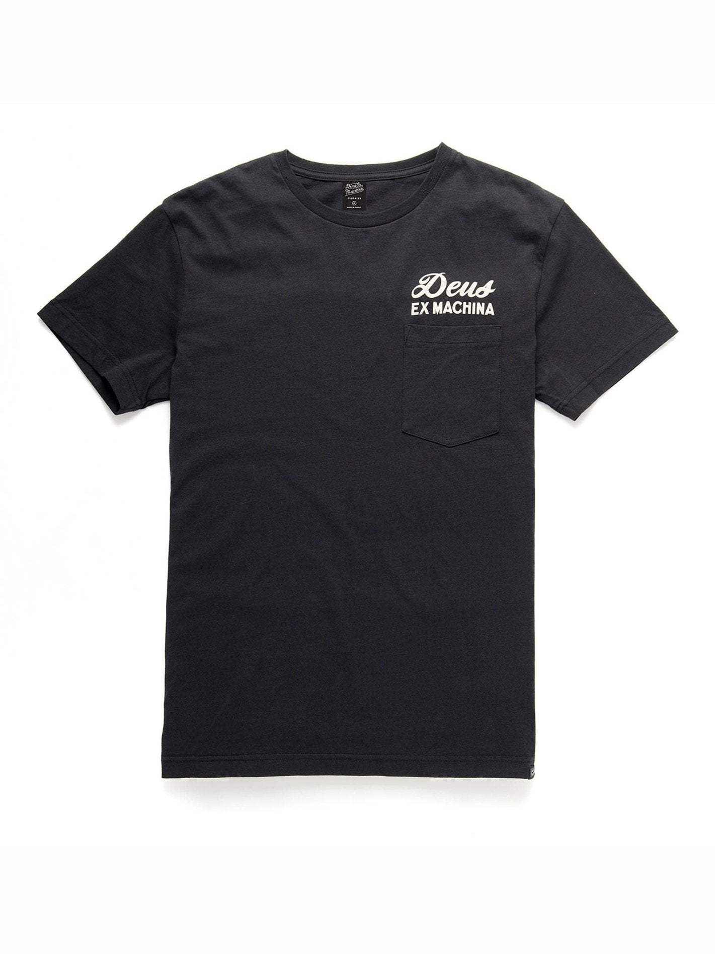 APLAZE | Deus Men's Venice Address T-Shirt Black DMS41065A